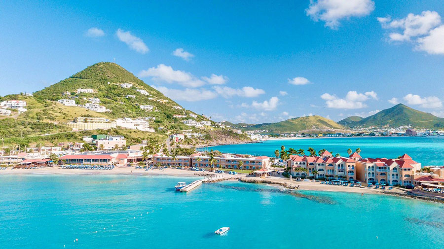 Sint Maarten beach front villa rentals